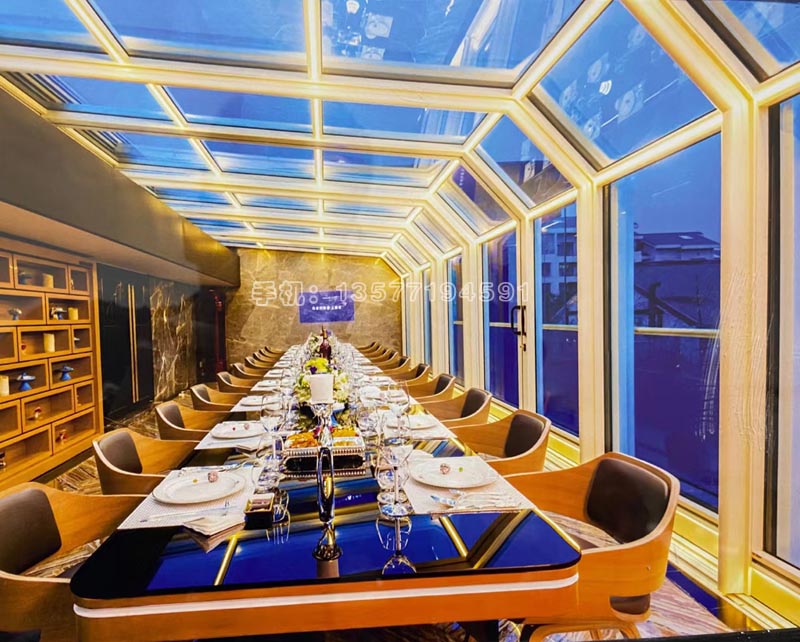 铝合金电动智能阳光房